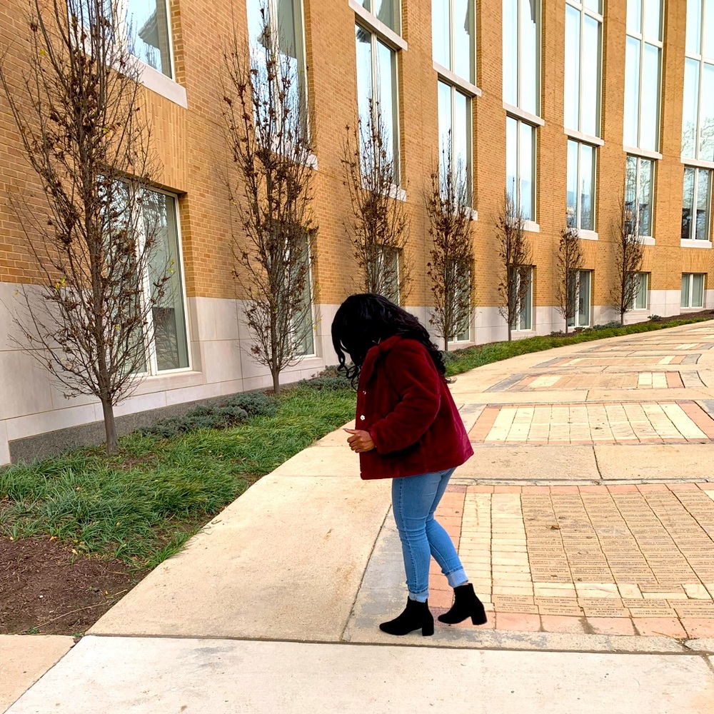 Charlotte Russe Faux Fur Coat